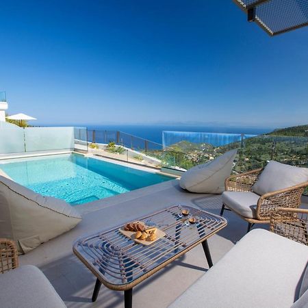 Inorato - Luxury Villa With Private Swimming Pool Kalamítsi Exterior foto